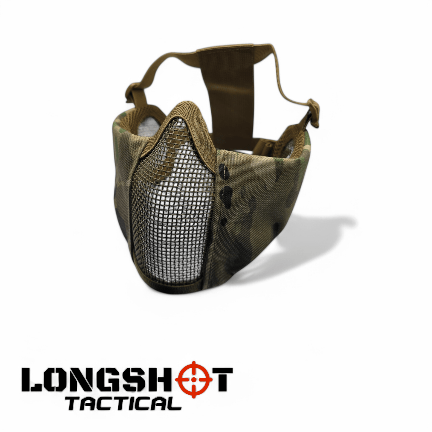 Longshot Tactical Airsoft Mesh Face Mask - MTP style - Longshot Tactical