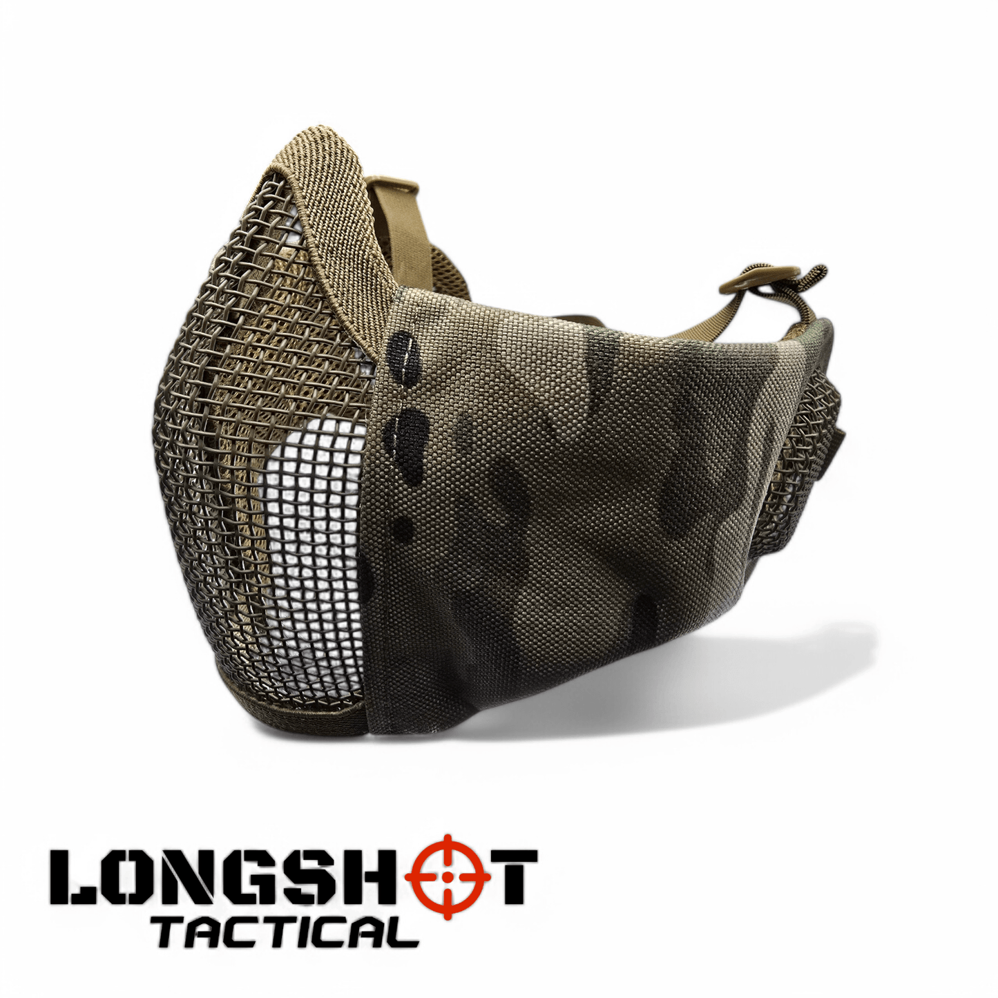 Longshot Tactical Airsoft Mesh Face Mask - MTP style - Longshot Tactical