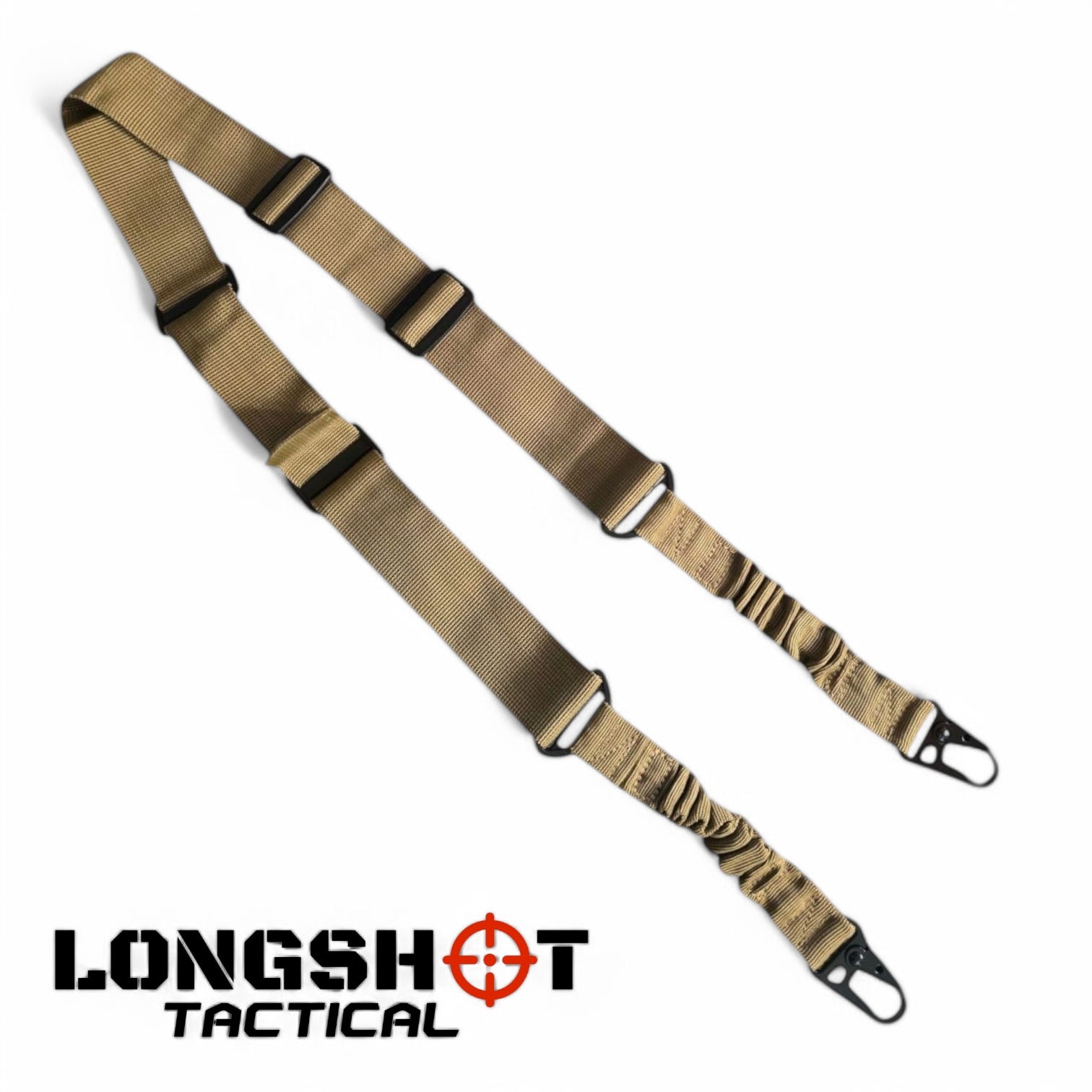 Longshot Tactical Airsoft Rifle Sling — Tan - Longshot Tactical