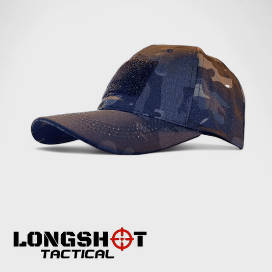 Longshot Tactical Baseball Cap - Black Camo - Longshot Tactical