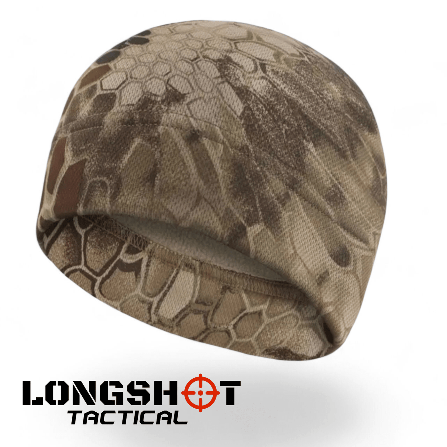 Longshot Tactical Beanie Hat - Reptile Brown Camo - Longshot Tactical