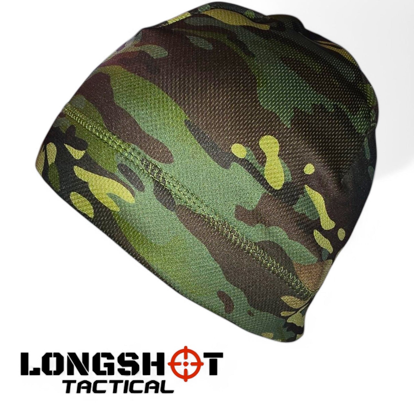Longshot Tactical Beanie Hat - Woodland Camo - Longshot Tactical
