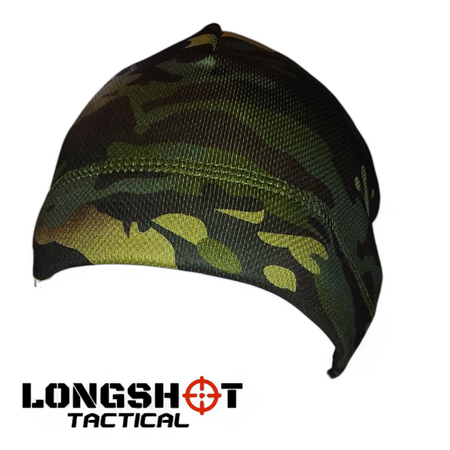 Longshot Tactical Beanie Hat - Woodland Camo - Longshot Tactical