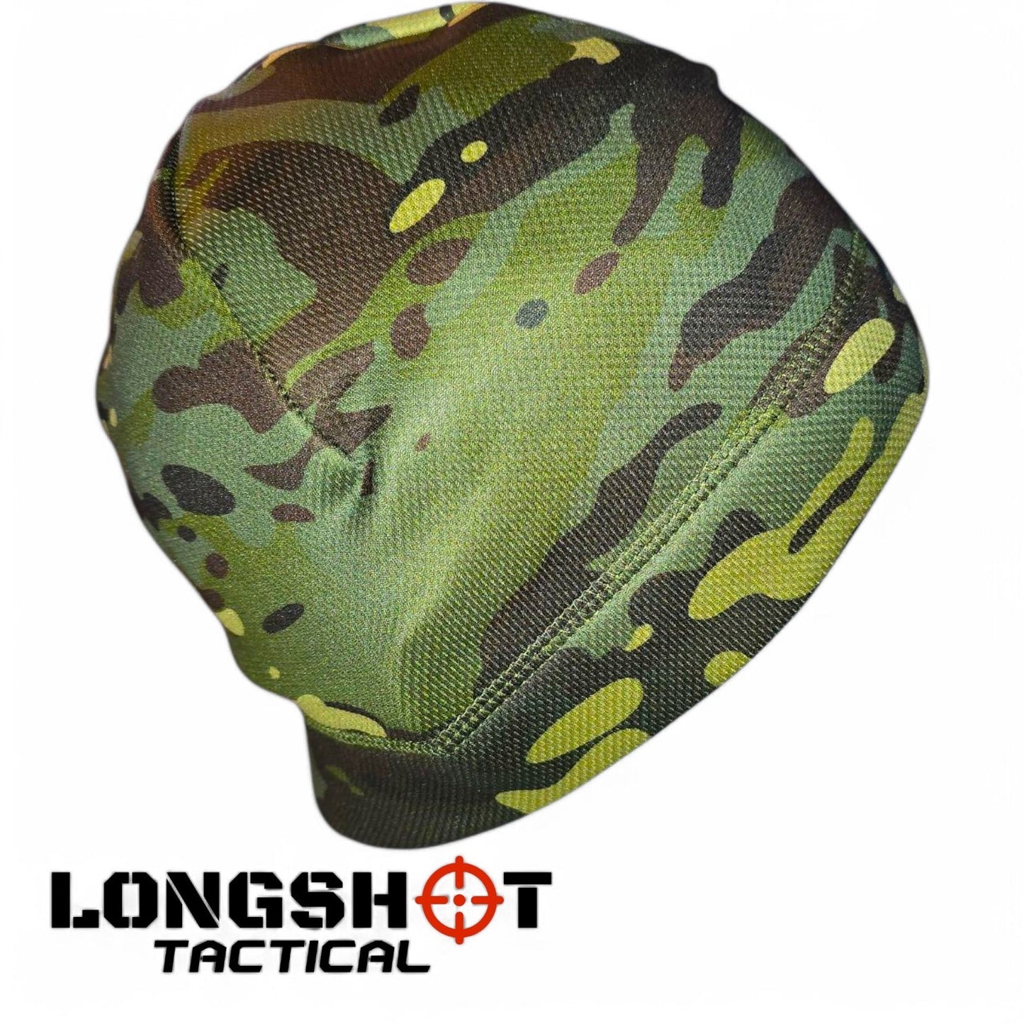 Longshot Tactical Beanie Hat - Woodland Camo - Longshot Tactical