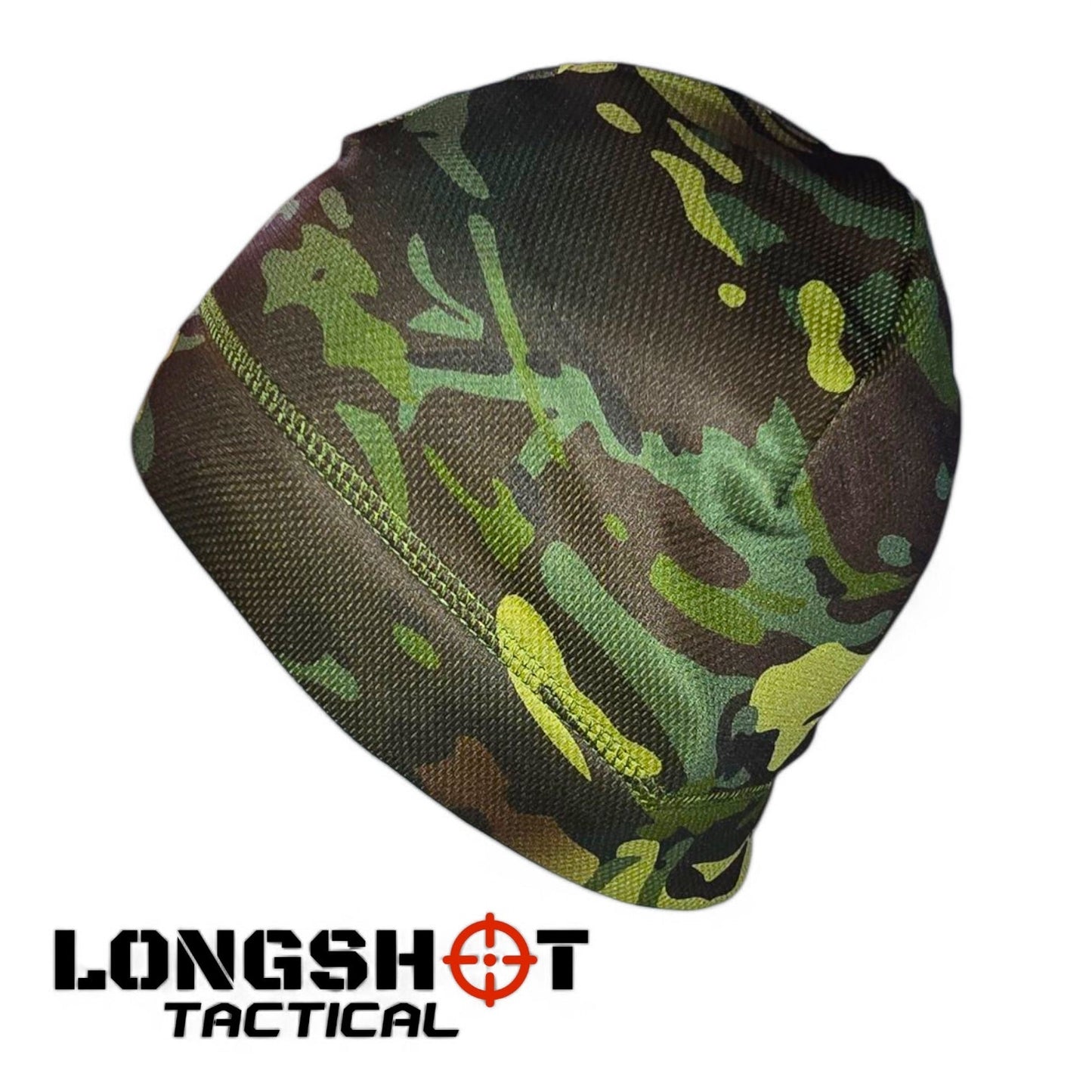 Longshot Tactical Beanie Hat - Woodland Camo - Longshot Tactical