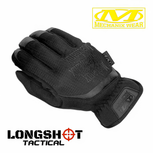 Mechanix Fastfit Black Airsoft Gloves - Longshot Tactical