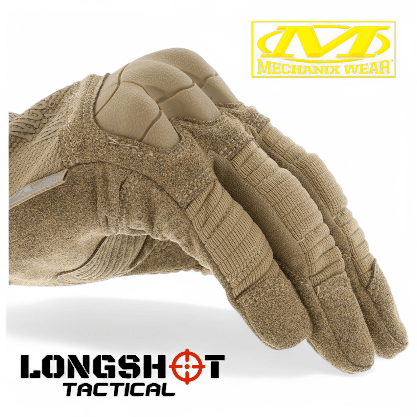 Mechanix M - PACT 3 Coyote Tactical Airsoft Gloves - Longshot Tactical