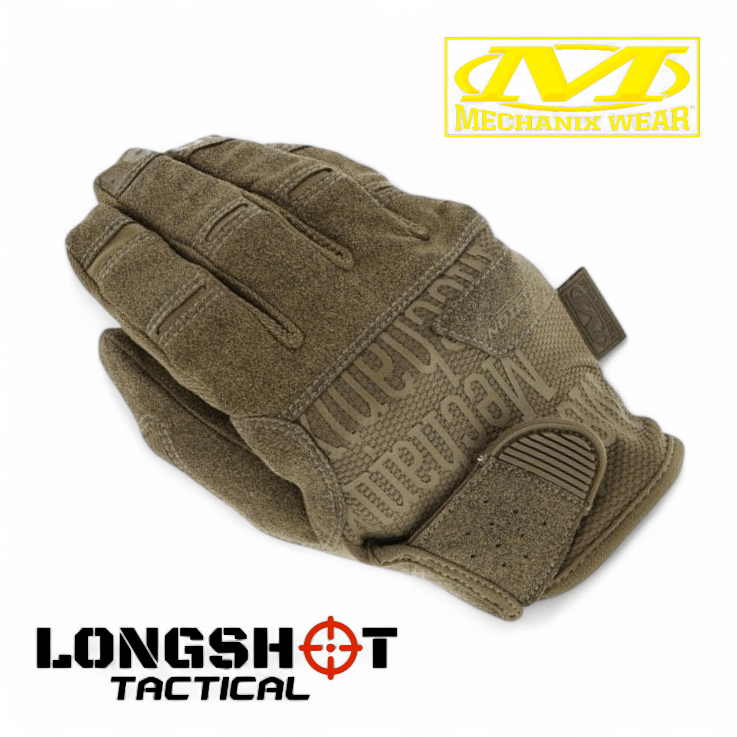 Mechanix Precison Pro Coyote Tactical Airsoft Gloves - Longshot Tactical