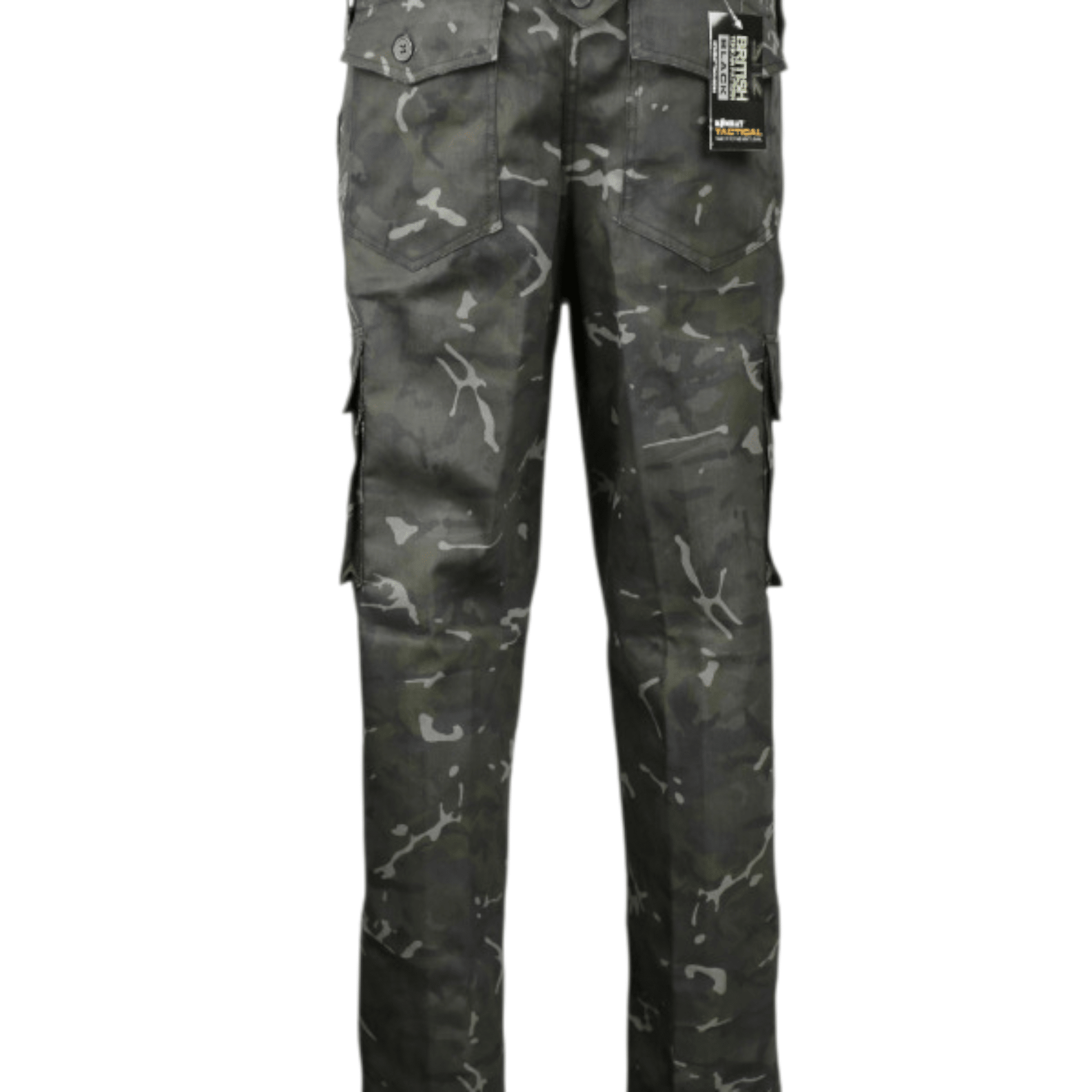 Men's Combat Trousers – BTP Black Camo - Longshot Tactical