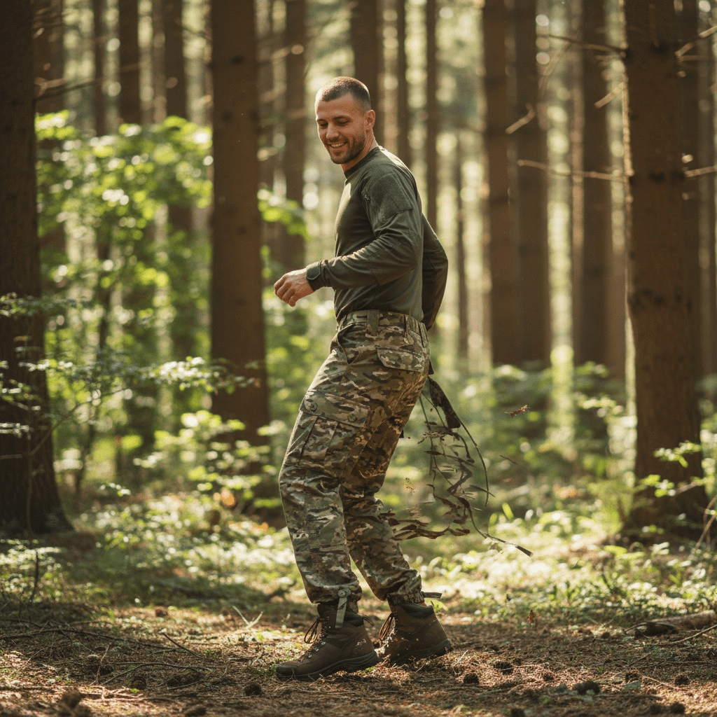 Men's Combat Trousers – BTP Camo - Longshot Tactical