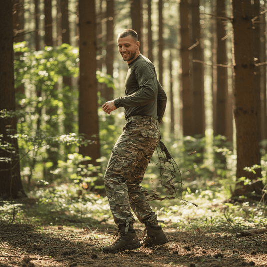 Men's Combat Trousers – BTP Camo - Longshot Tactical