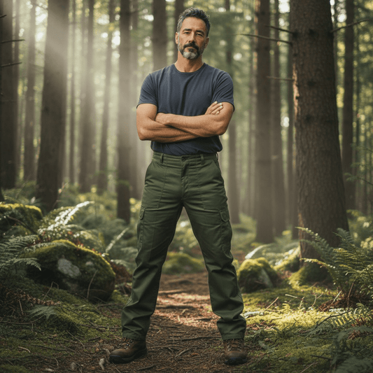 Men's Combat Trousers – Olive Green - Longshot Tactical