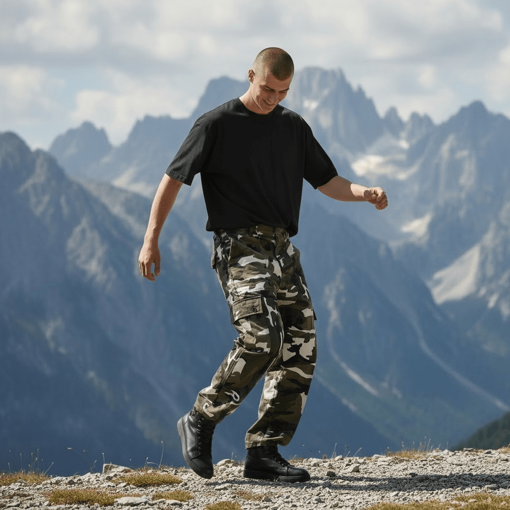 Mens Combat Trousers – Urban Camo - Longshot Tactical