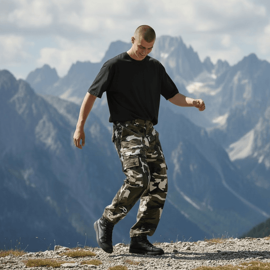 Mens Combat Trousers – Urban Camo - Longshot Tactical