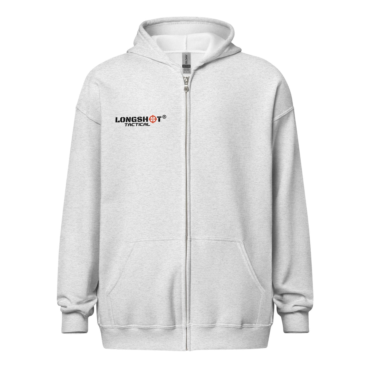 Mens Longshot Tactical heavy blend zip hoodie - Longshot Tactical