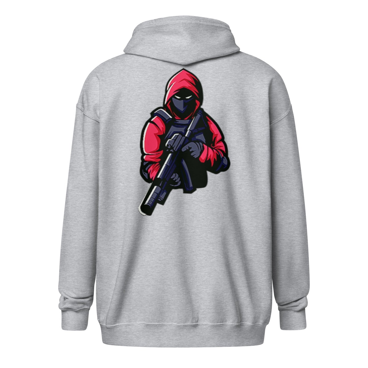 Mens Longshot Tactical heavy blend zip hoodie - Longshot Tactical