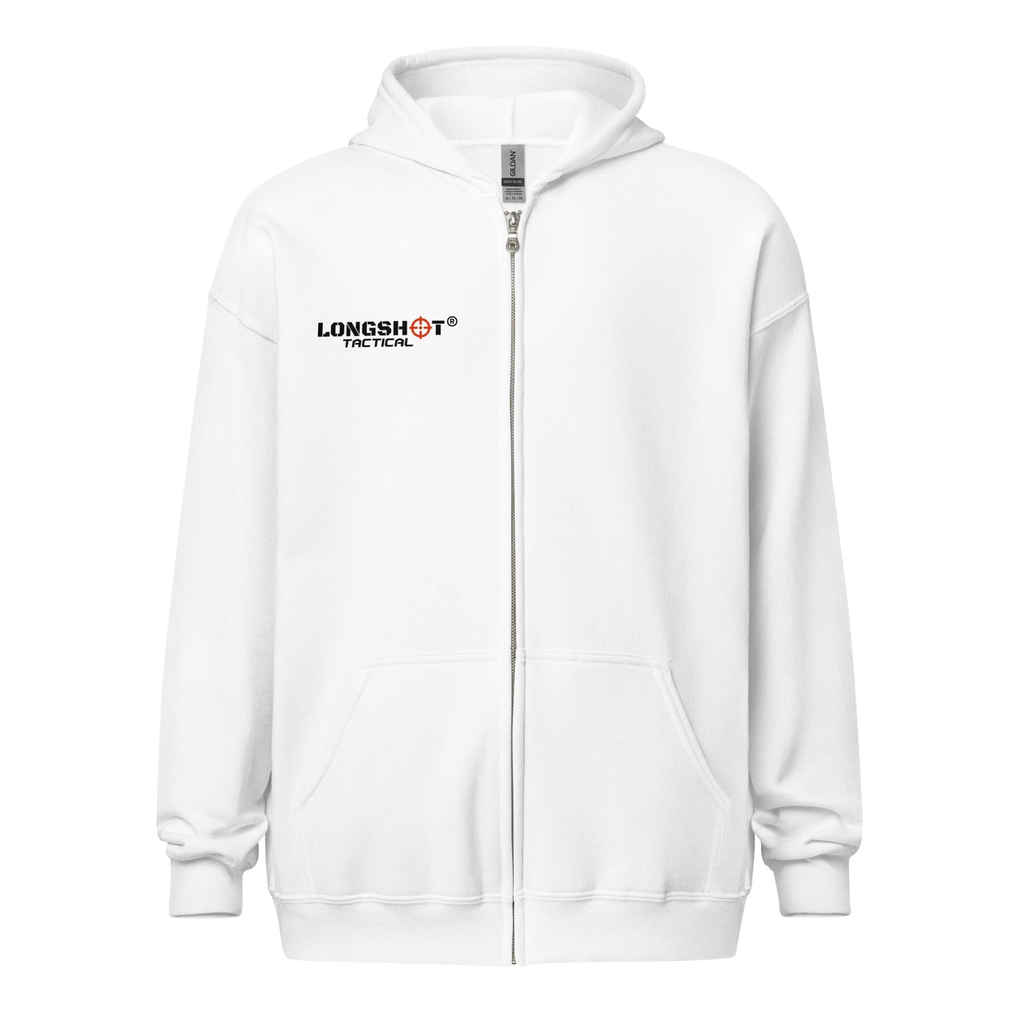 Mens Longshot Tactical heavy blend zip hoodie - Longshot Tactical