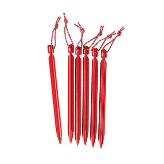 MSR Groundhog Tent Stakes x 6 - Longshot Tactical