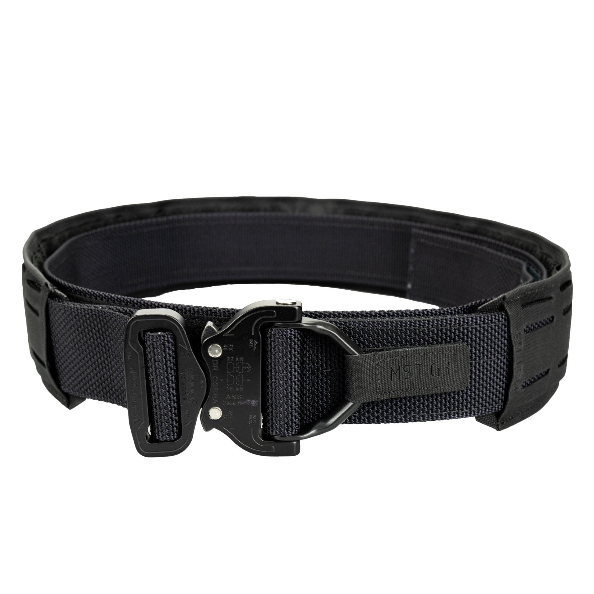 MST Laser Cut Gen 3 War Belt Black - Longshot Tactical