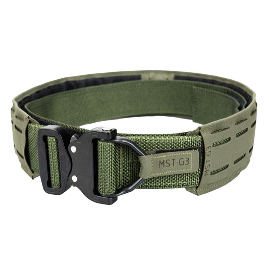 MST Laser Cut Gen 3 War Belt Ranger Green - Longshot Tactical