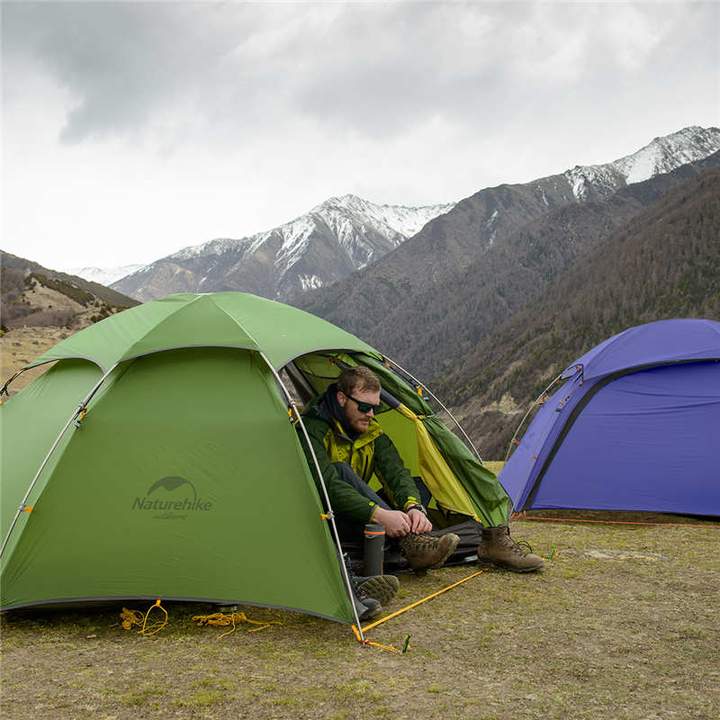 Naturehike Cloud Peak 2 - Man Tent (Green) - Longshot Tactical