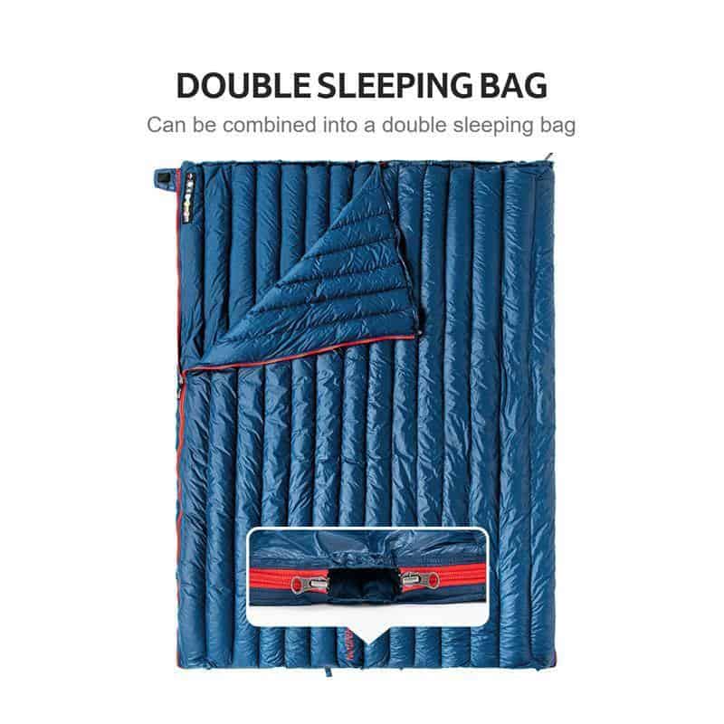 Naturehike CWM400 Ultralight down Sleeping Bag - Longshot Tactical