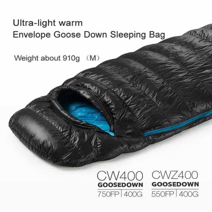 Naturehike Duck Down Sleeping Bag - Various Sizes - Longshot Tactical
