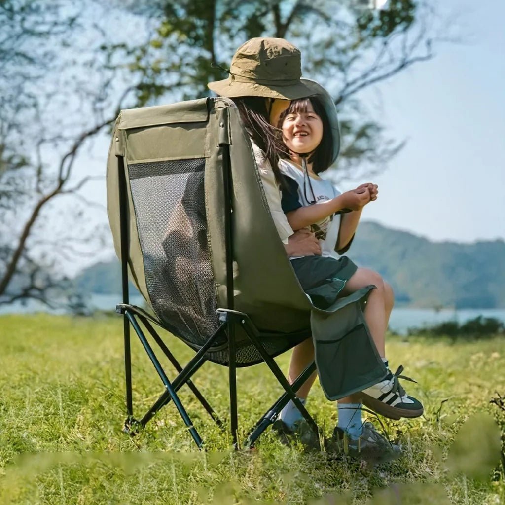 Naturehike Sea Star 002 High-Back Mesh Moon Chair - Longshot Tactical