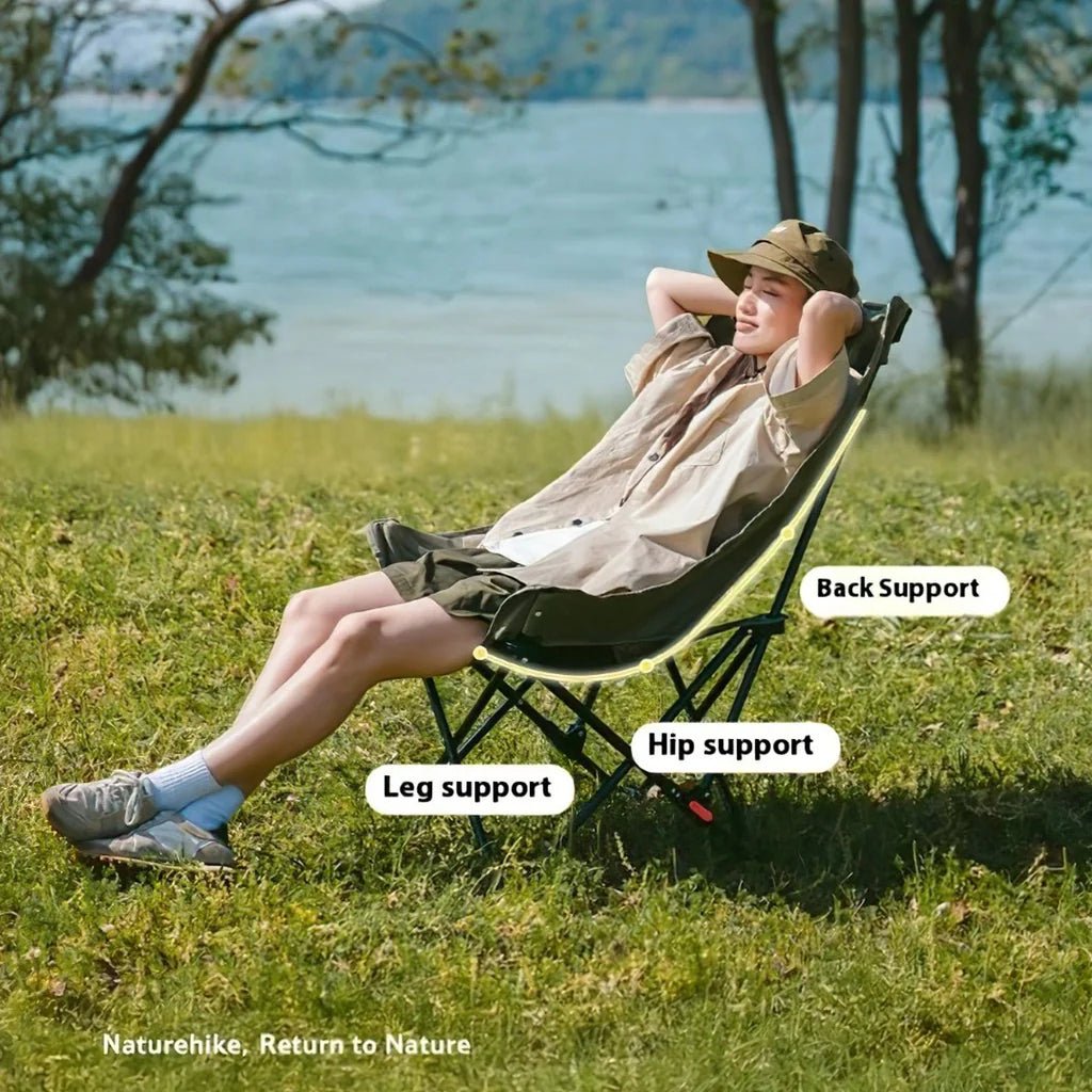 Naturehike Sea Star 002 High-Back Mesh Moon Chair - Longshot Tactical