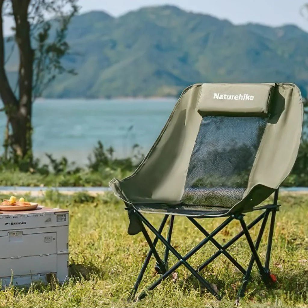 Naturehike Sea Star 002 High-Back Mesh Moon Chair - Longshot Tactical