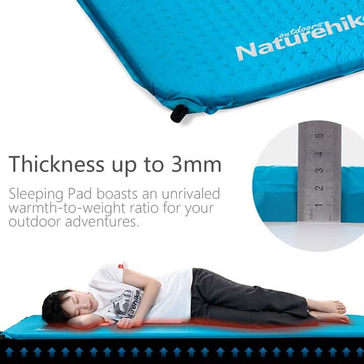 Naturehike Self - Inflating Mattress - Large - Longshot Tactical
