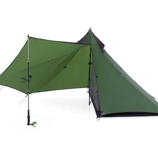 Naturehike Spire Hiking 1 Person Ultralight Camping Tent Green Full Kit - Longshot Tactical