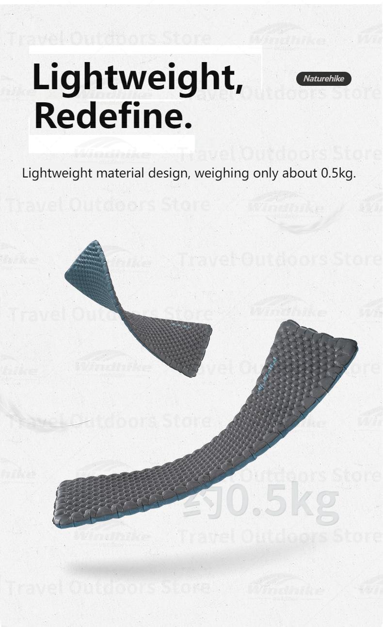 Naturehike Ultralight sleeping Pad (Large) R 3.5 - Longshot Tactical