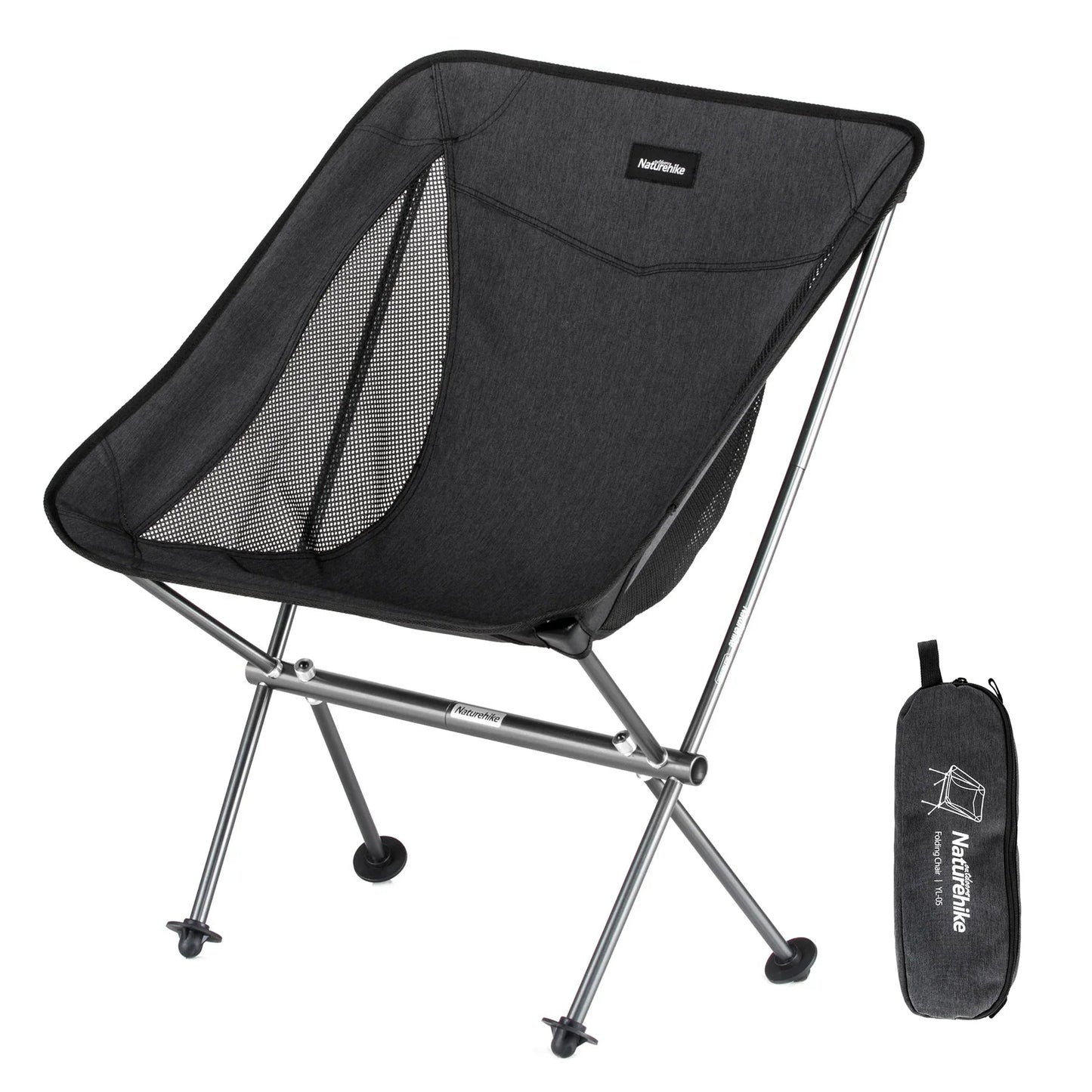 Naturehike YL05 Ultralight Portable Camping Chair (low or high back) - Longshot Tactical