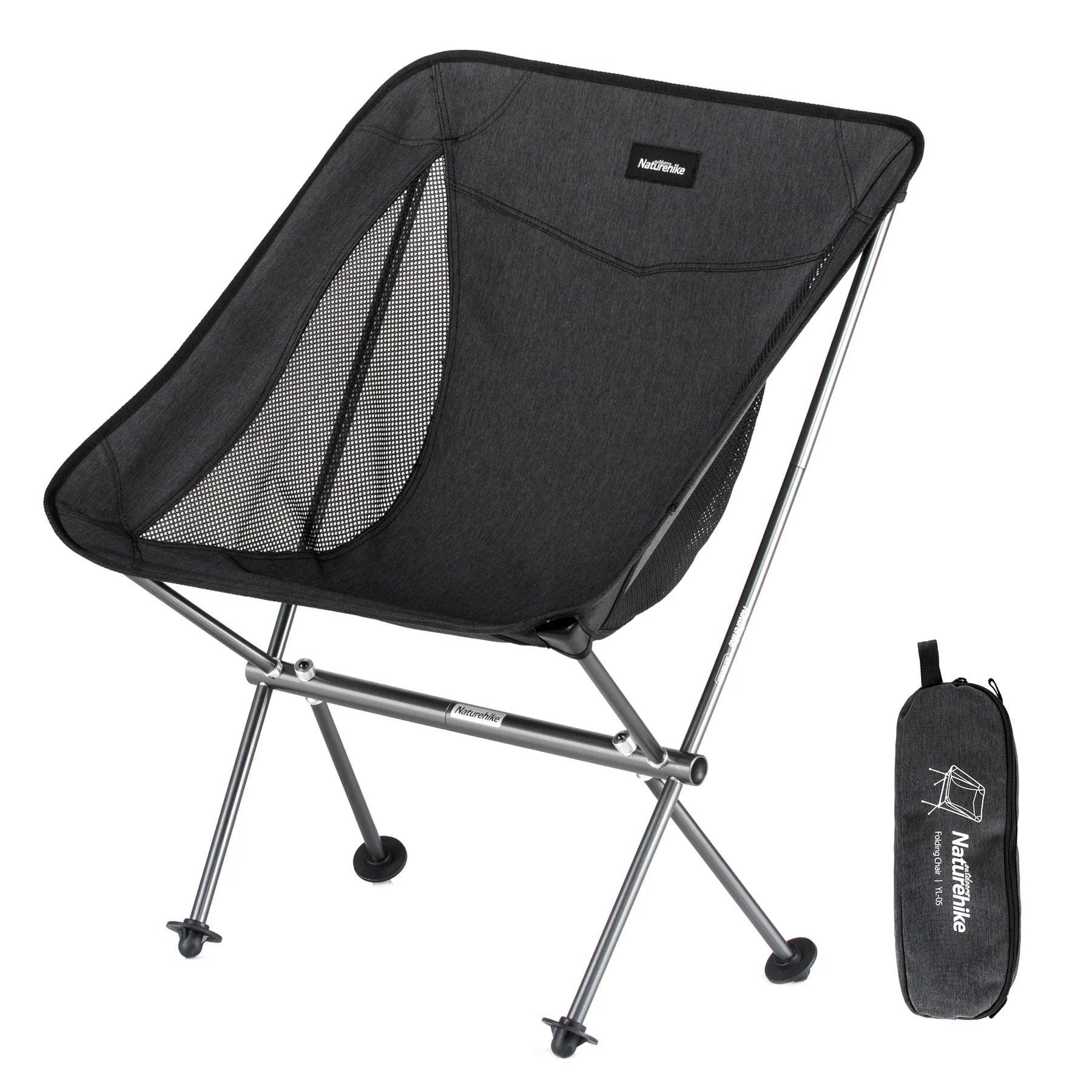 Naturehike YL05 Ultralight Portable Camping Chair (low or high back) - Longshot Tactical