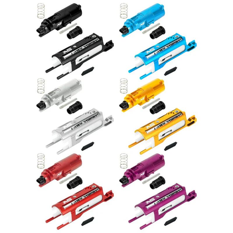 Nexxspeed CNC Aluminium Nozzle/BBU Set for Tokyo Marui (Various Colours) - Longshot Tactical