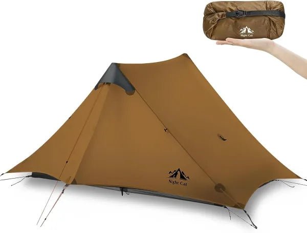 Night Cat 2 Person Ultra Lightweight Backpacking Tent - Longshot Tactical