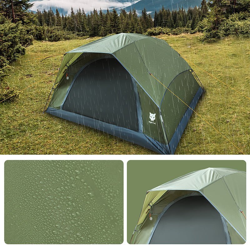 Night Cat 3 - 4 Person Double Layer Tent - Longshot Tactical