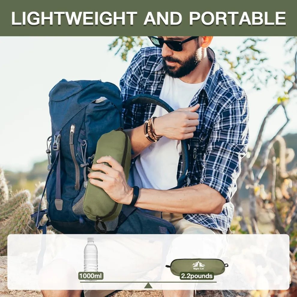 Night Cat Backpacking & Camping Chair - Longshot Tactical