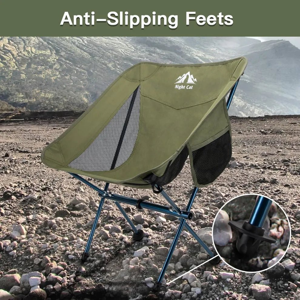 Night Cat Backpacking & Camping Chair - Longshot Tactical