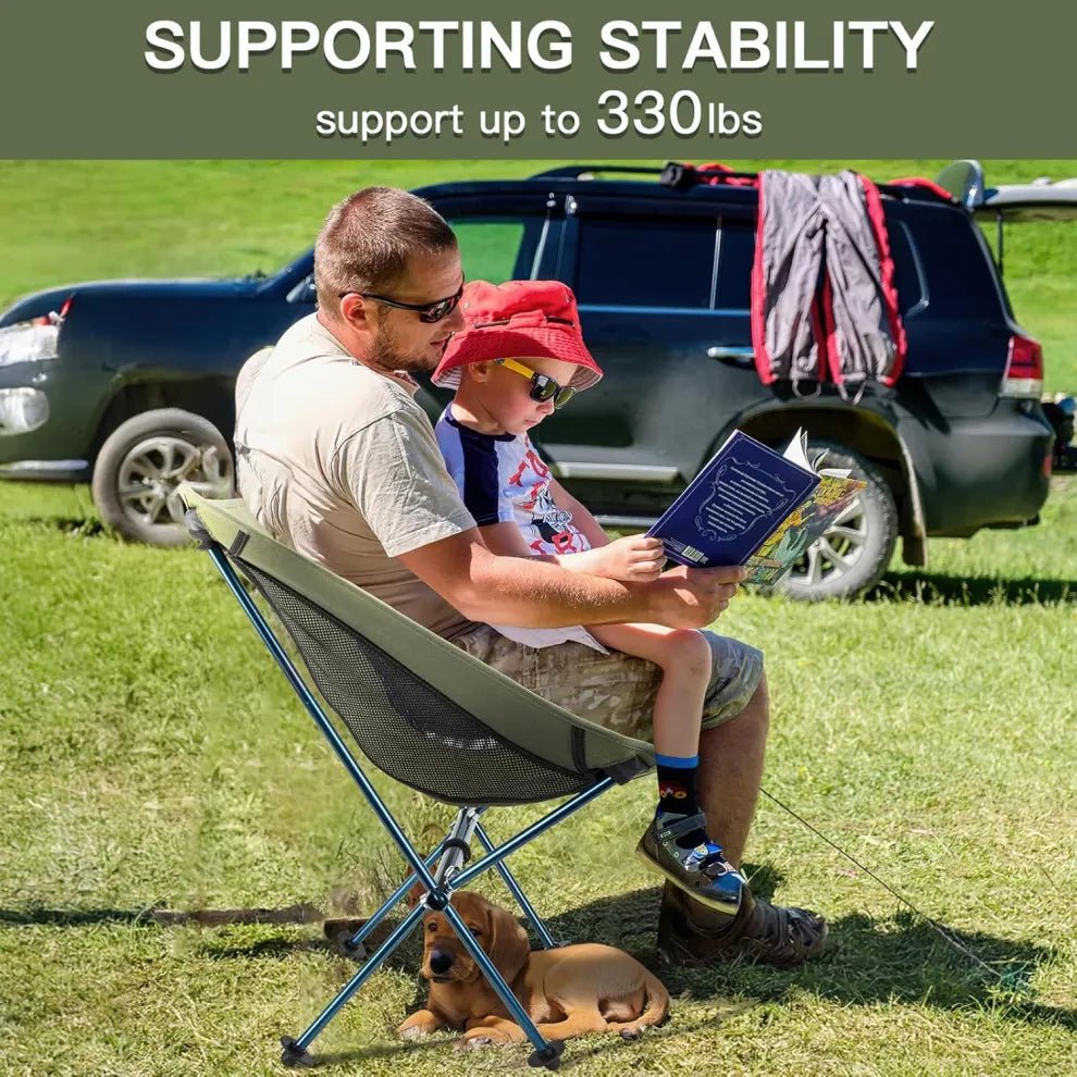 Night Cat Backpacking & Camping Chair - Longshot Tactical