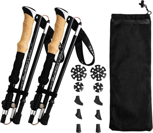 Night Cat Folding Trekking Poles - Longshot Tactical