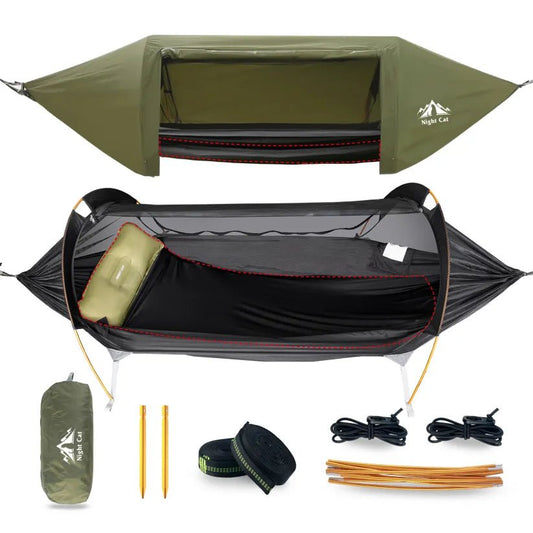 Night Cat Hammock Tent - Longshot Tactical
