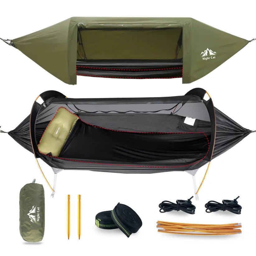Night Cat Hammock Tent - Longshot Tactical