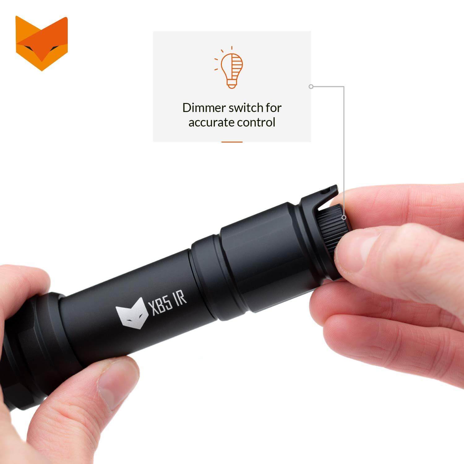 Nightfox XB5 850nm Infrared LED Flashlight - Longshot Tactical