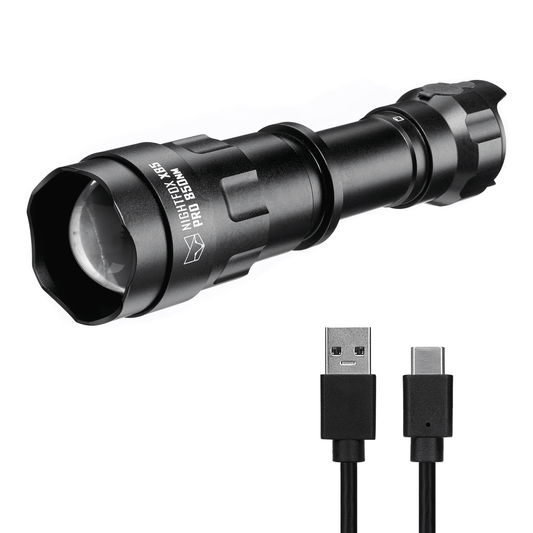Nightfox XB5 Pro Infrared LED Torch - 850nm - Longshot Tactical