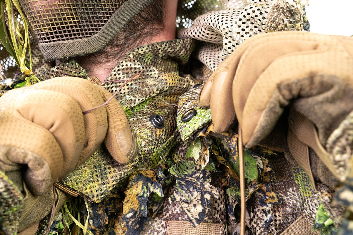 Novritsch 3D Ghillie Suit Jacket - Amber - Longshot Tactical