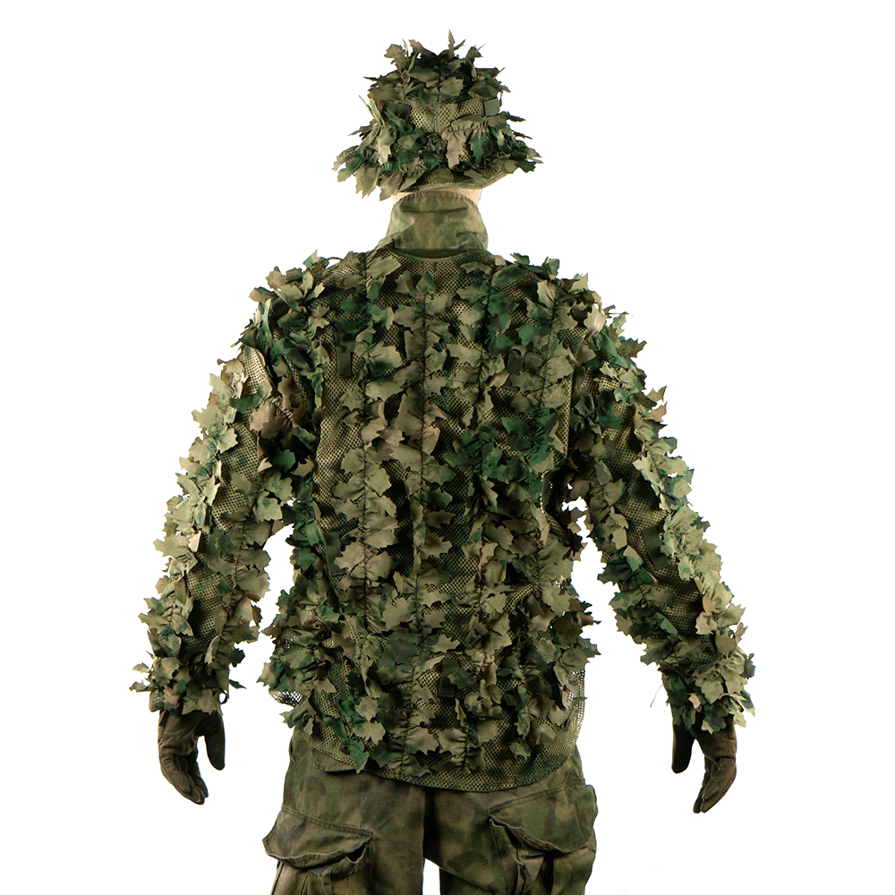 Novritsch 3D Leaf Shoulder Ghillie 2.0 Everglade L/XL - Longshot Tactical