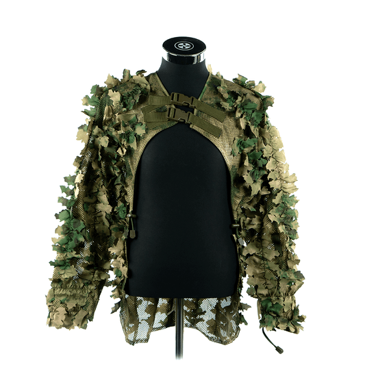 Novritsch 3D Leaf Shoulder Ghillie 2.0 Everglade L/XL - Longshot Tactical