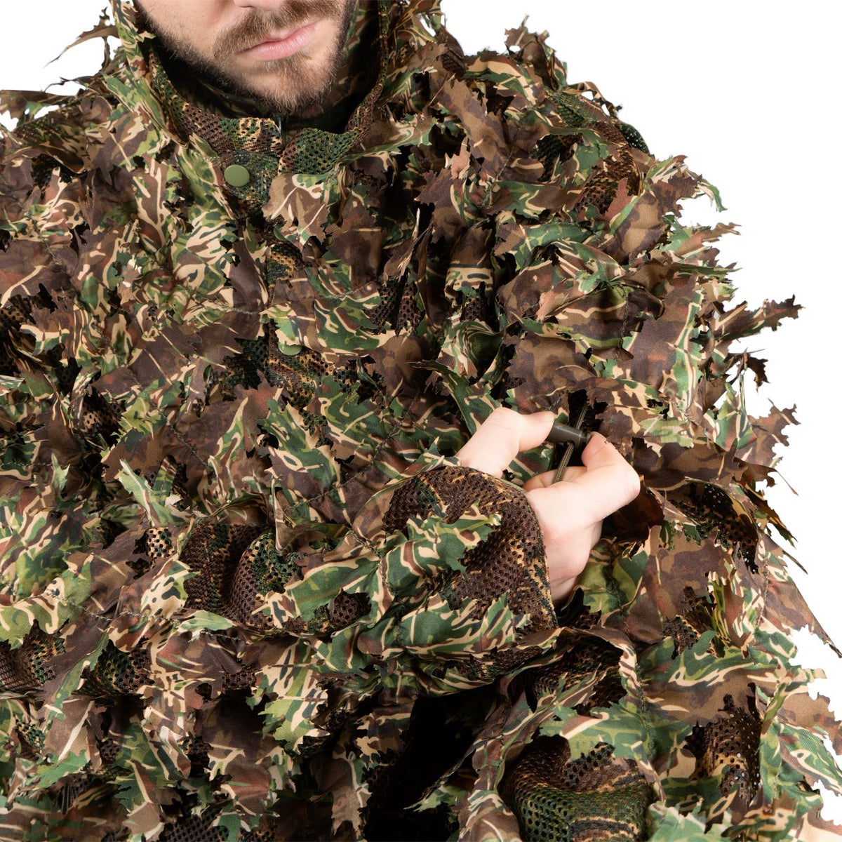 Novritsch Modular 3D Ghillie Suit Jacket - Amber - Longshot Tactical